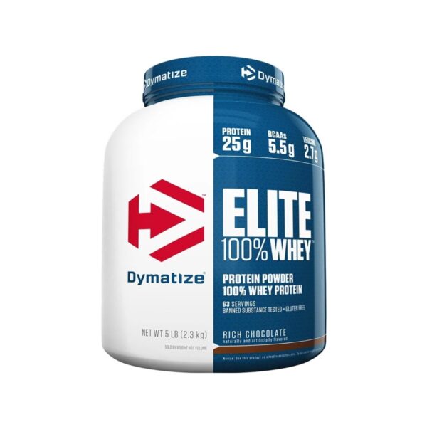 Dymatize Elite 100% Whey Protein, 5 lbs
