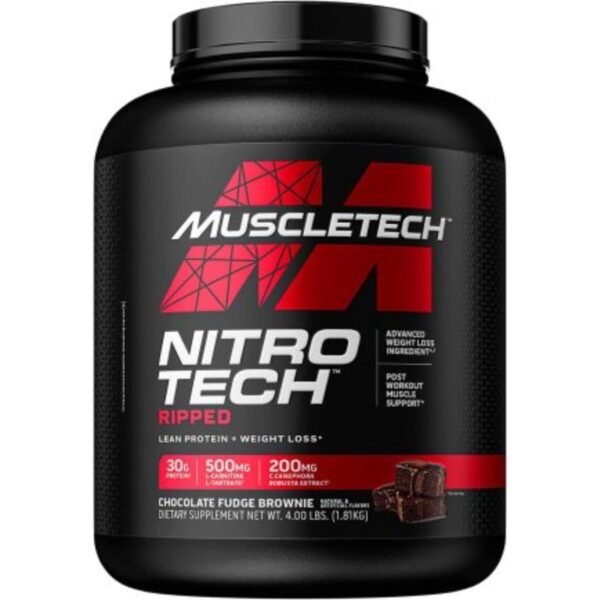 MuscleTech NitroTech Ripped4lb imported packing