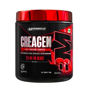 Big Muscles Nutrition Creagen Flavoured Creatine Monohydrate Powder 100g - 33 Servings ( free delivery )