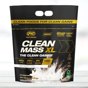 PVL PVL Gold Series Clean Mass XL – Clean Muscle Mass Gainer – 10 LB – Chocolate ( free delivery )